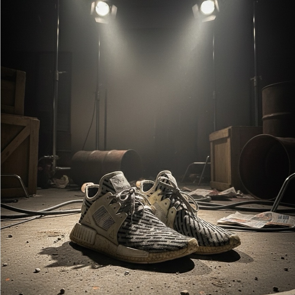 Adidas Men's Athletic Grungy Shoes - Very Worn for movie prop/ Size 12 🎥🎬